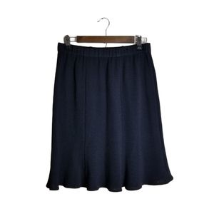 ST. JOHN COLLECTION Black Flared Skirt